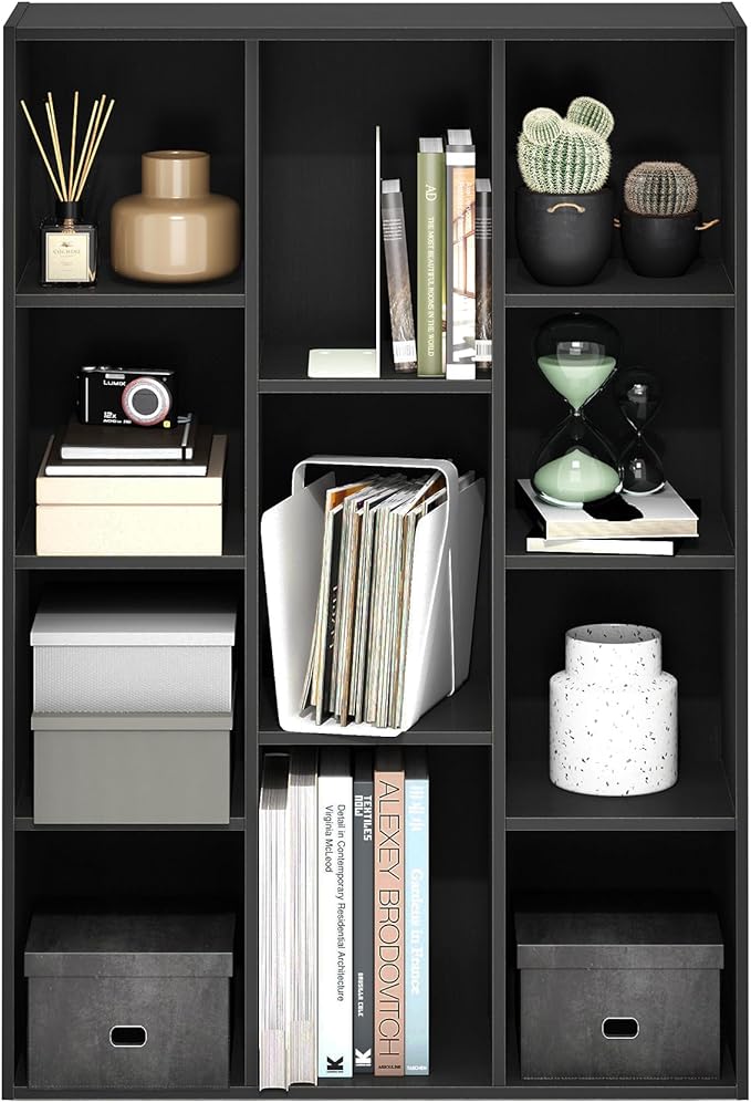 Furinno Luder 11-Cube Open Shelf Bookcase - Image 4