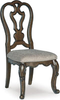 Signature Design by Ashley Maylee Classic Upholstered Armless Dining Chair by SignatureDesignbyAshley