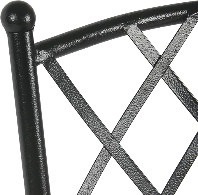 HomePop Home Decor | Metal Counter Height Bar Stools | 24" Bar Stools - Image 9