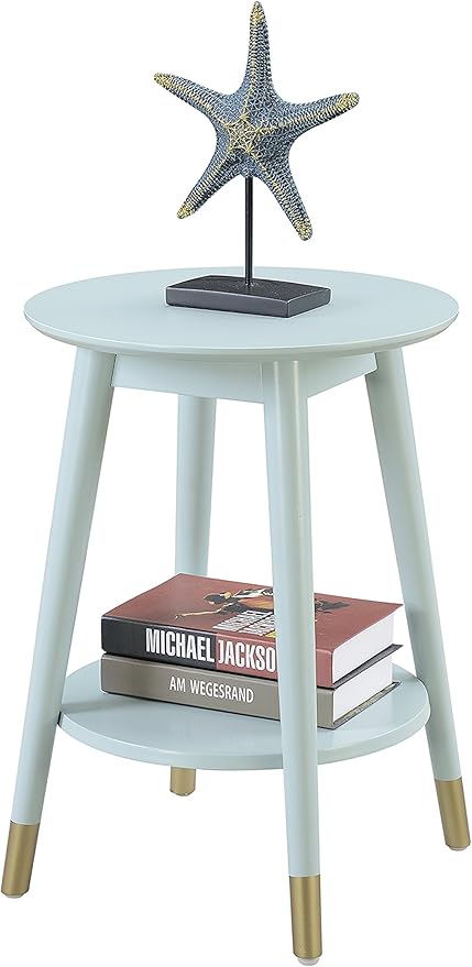 Convenience Concepts Wilson Mid Century Round End Table - Image 5