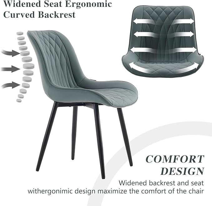 YOUNIKE Dining Chairs Set of 2 - Image 4