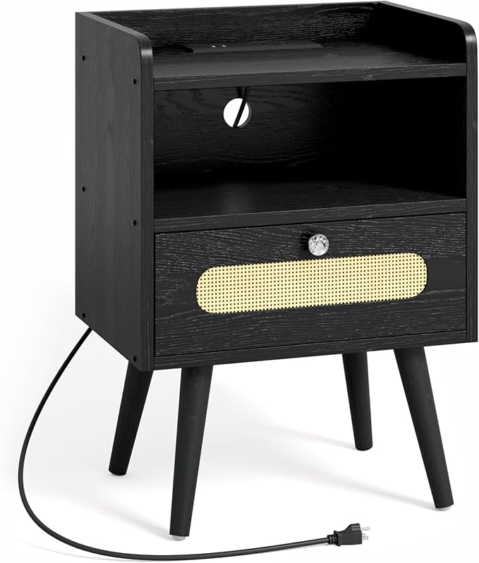 Diamond Décor End Table, Nightstand - Image 3