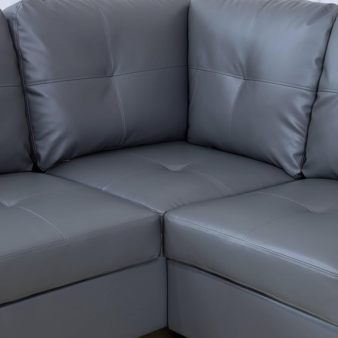 NicBex Sectional Couch 3 Pieces Sofa Set - Image 7