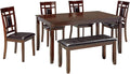 Signature Design by Ashley Bennox Dining Room Set, Includes Table, 4 18" Chairs by SignatureDesignbyAshley