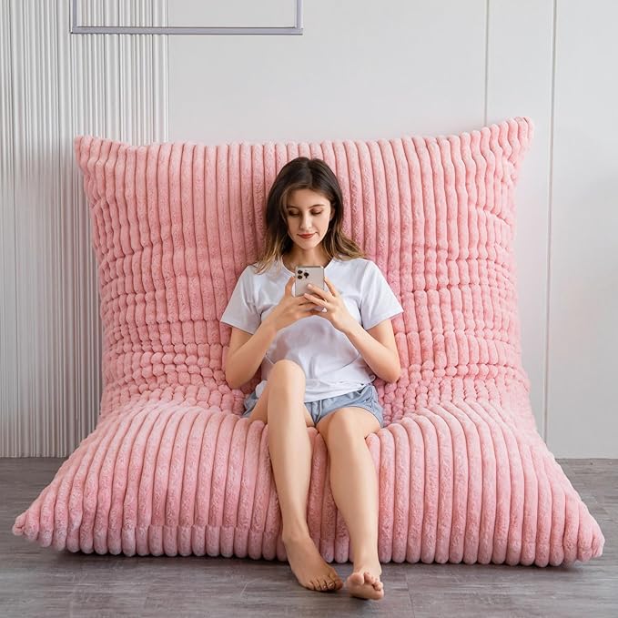 BYBYME 3 in 1 Bean Bag Chairs, Bean Bag Bed by BYBYME
