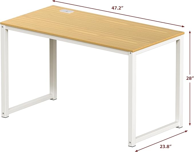 SHW 48-Inch Commercial-Grade Office Computer Desk - Image 3