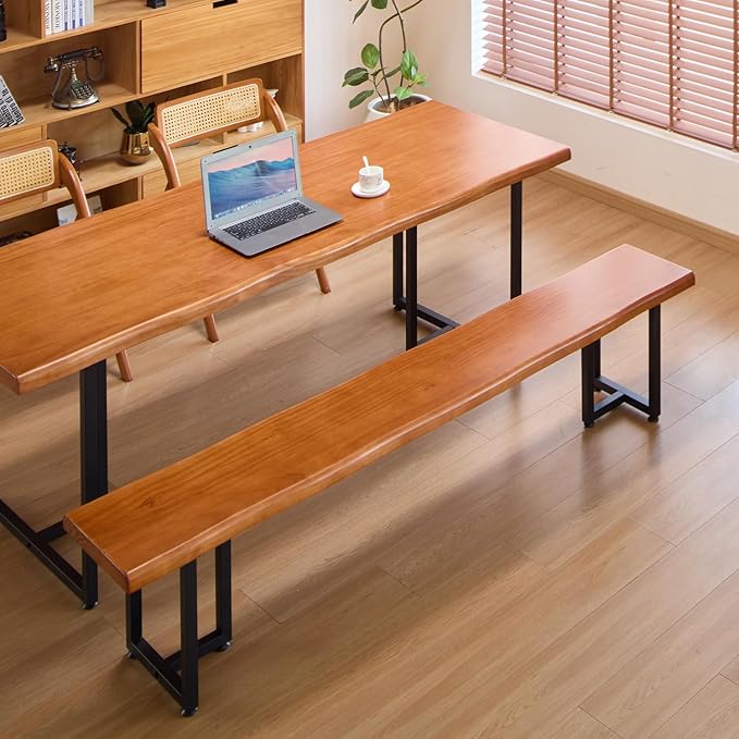 Durable Solid Wood Top Bench - Image 5