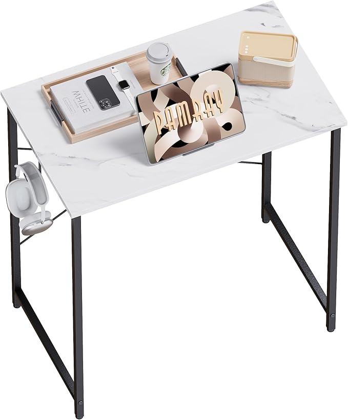 Pamray 23 Inch Computer Desk for Small Spaces, Home Office Work Desk by PAMRAY