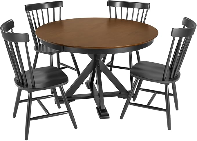 Bush Furniture Round Dining Table Set - Image 2