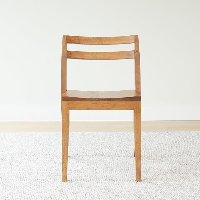 Grain & Grove Davie Dining Room Chairs Set of 4, Solid Wood Modern Kitchen Chair - Image 4