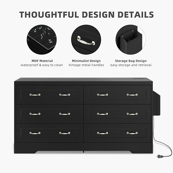 YITAHOME Drawers TV Stand for 65 inches - Image 6