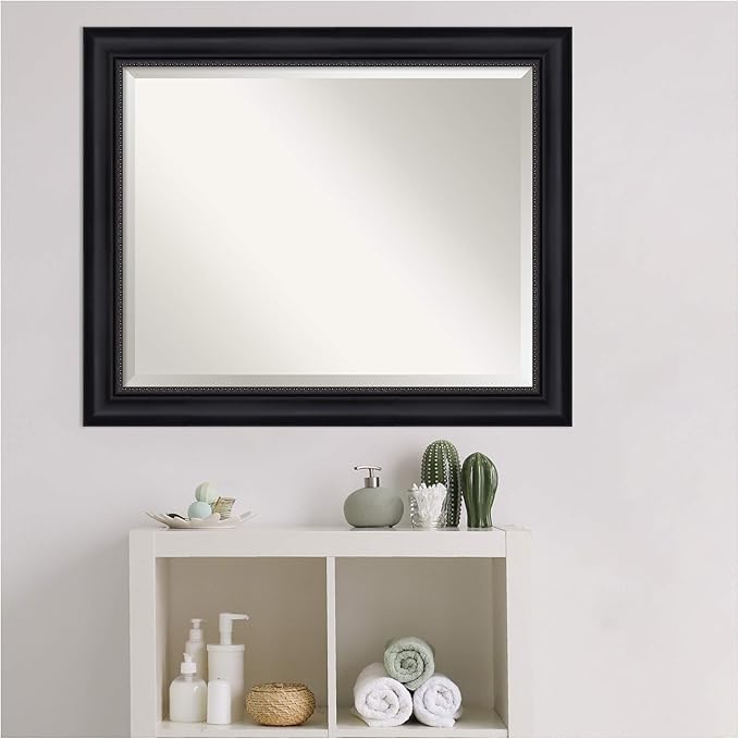 Amanti Art Black Bathroom Mirror - Image 7
