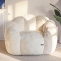 MAXYOYO Bean Bag Chair for Adults, Floral Shaped Bean Bag Sofa, Ultra Soft Faux by MAXYOYO