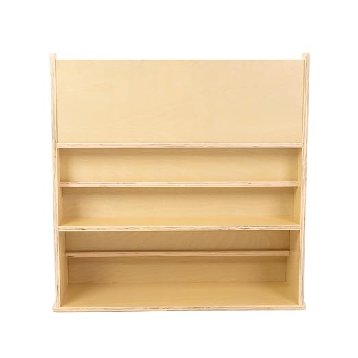 Factory Direct Partners 13132-NT Birch Book Display Stand, 5-Shelf Storage - Image 10