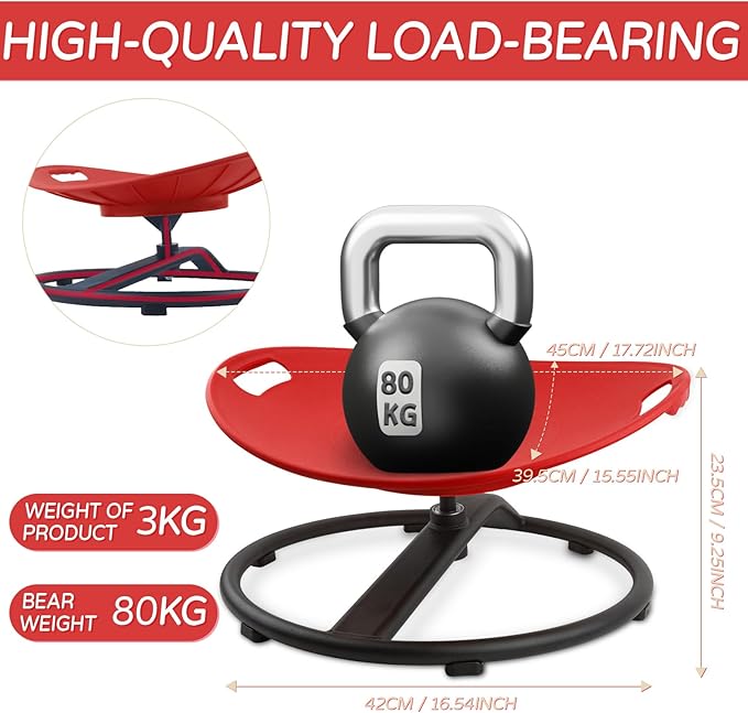 Sensory Spinning Chair for Kids, Sensory Swivel Chair - Image 2