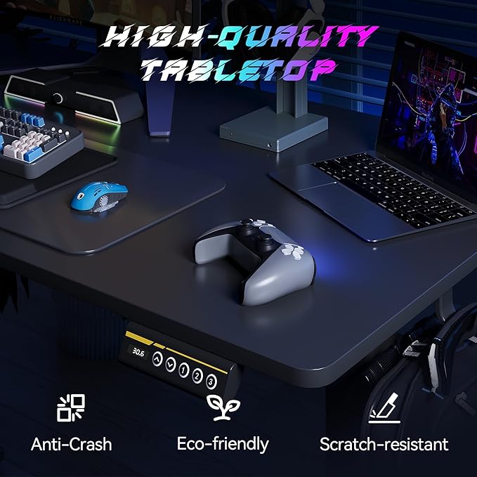 Electric Standing Desk Adjustable Height 40"x24" Stand Up Desk - Image 8