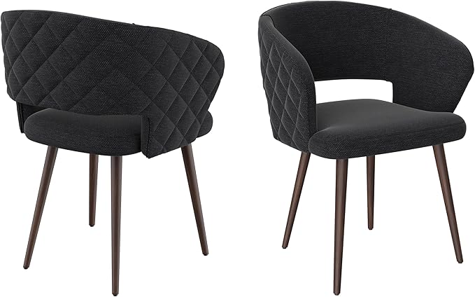 Ottomanson Dining Chair, Palermos Black by Ottomanson