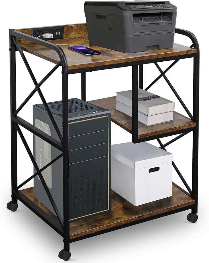 Printer Stand, Printer Table by FLYZC