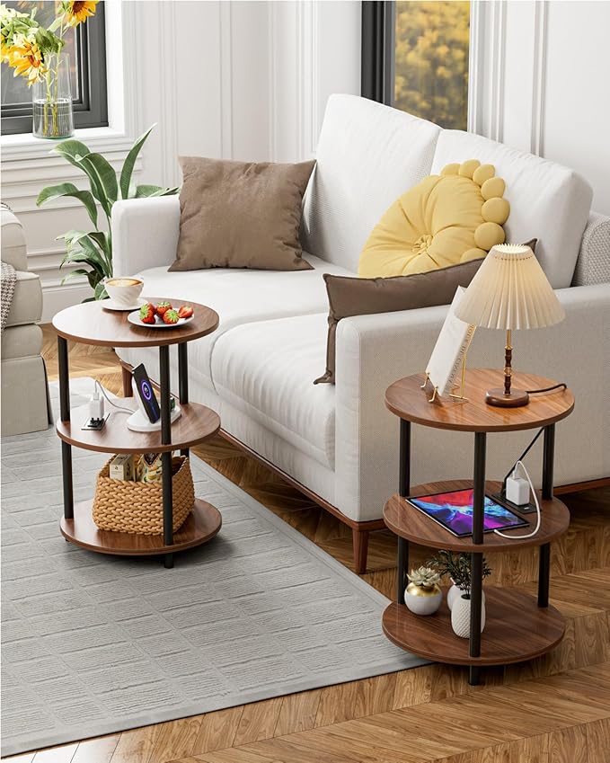 Small Round End Table - Image 6