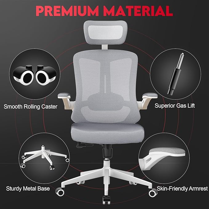 Ergonomic Office Chair - 400LB Comfy Desk Chairs - Image 5
