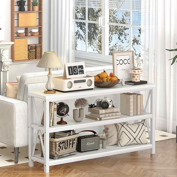 FATORRI Console Table for Entryway, Long Sofa Table - Image 6