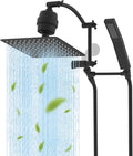 Hibbent All Metal 10'' Filtered Rainfall Shower Head by Hibbent