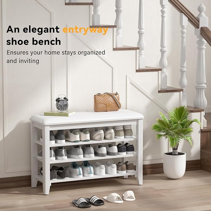 Entryway Shoe Storage Bench - Image 7