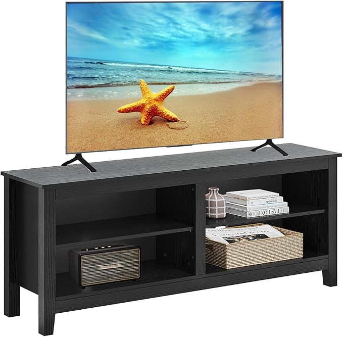 TV Stand for 65 inch TV with Storage, Modern TV Entertainment Center for Bedroom - Image 5