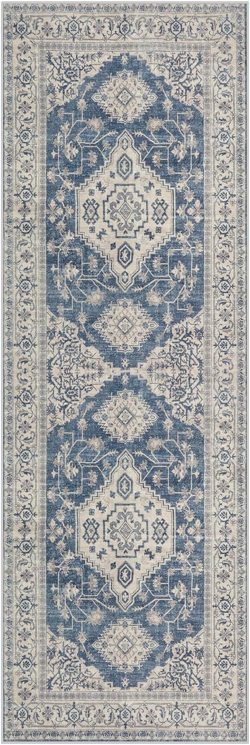 Lahome Oriental Kitchen Runner Rug Non Slip, 2x5 Washable Hallway Runner - Image 8