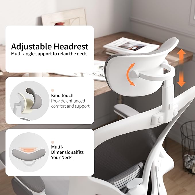 Monhey Office Chair Ergonomic Desk Chair - Image 4