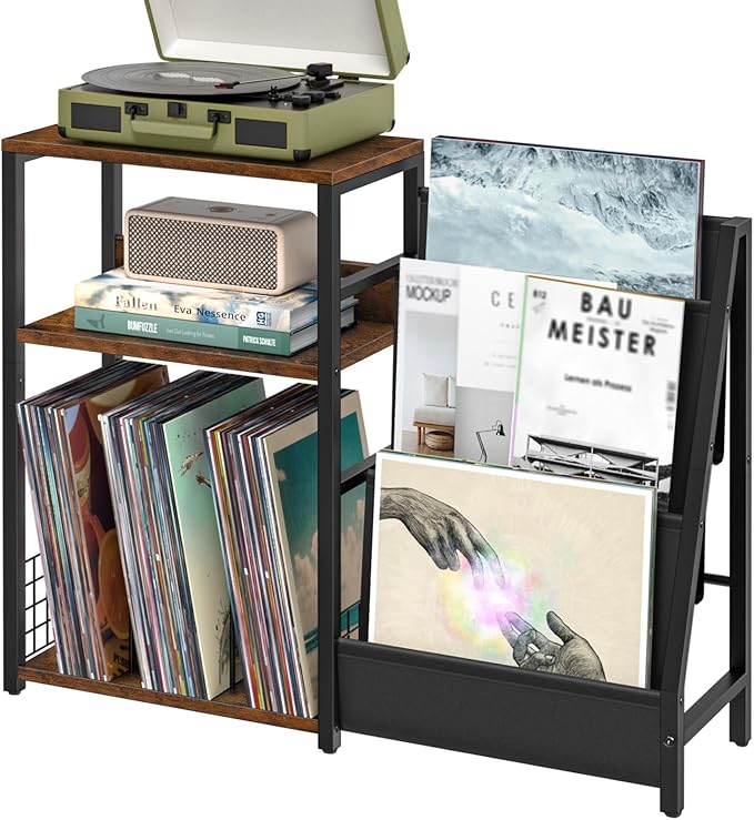 LELELINKY Record Player Stand by LELELINKY