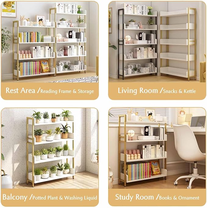 Wide Open Shelf Bookcase - Image 6