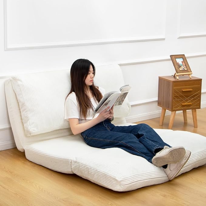N&V Folding Matress Sofa Bean Bag Bed, Foam Filling Folding Matress Sofa by NV