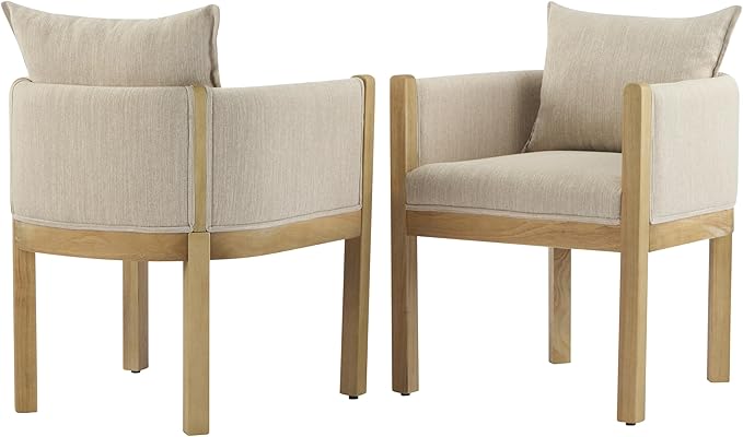 Christopher Knight Home Lucid Linen Upholstered Dining Chairs Set of 2 - Image 20