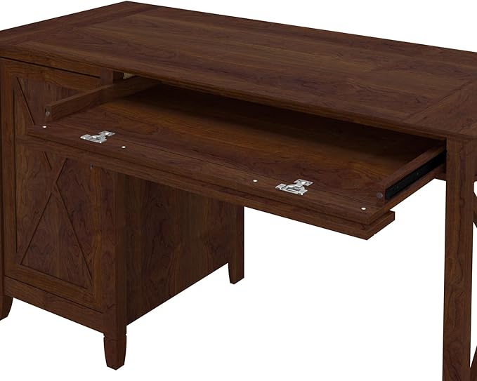 Bush Furniture Key West Computer Desk Farmhouse PC Table - Image 6