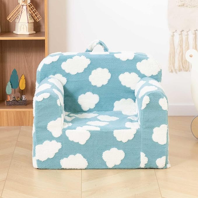ALIMORDEN Kids Ultra-Soft Snuggle Foam Filled Chair, Toddler Cuddly Reading - Image 7