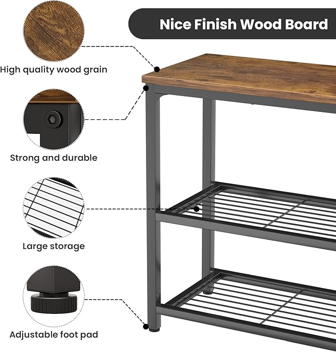Ecoprsio Small Console Table, Sofa Table - Image 4