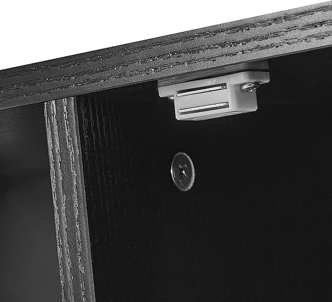 Panana TV Stand for TV up to 50 Inches, 2 Doors Entertainment Center - Image 8