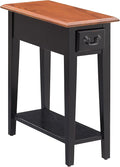 Haven Ridge Narrow Solid Wood Side Table by DesignHouse