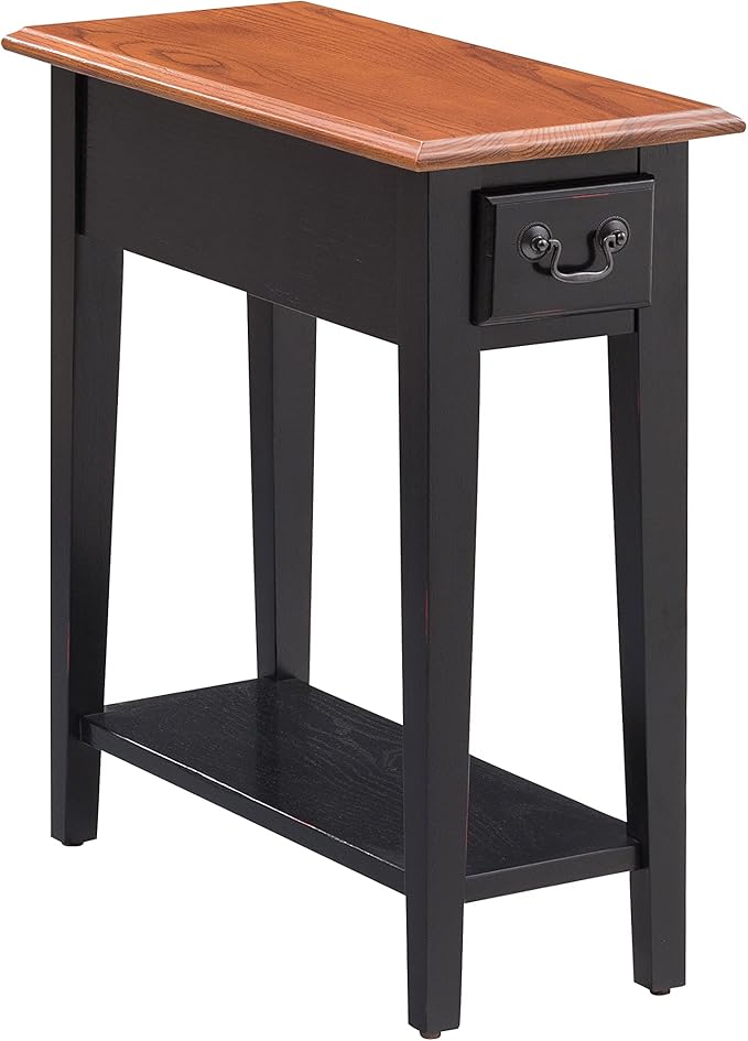 Haven Ridge Narrow Solid Wood Side Table by DesignHouse