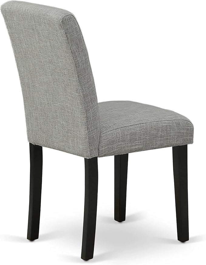 East West Furniture AMAB5-BCH-06 5 Piece Dining Set Includes a Round Kitchen - Image 8