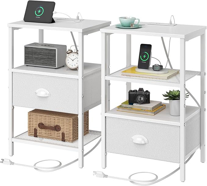 Nightstands Set of 2, Night Stands by Unknown