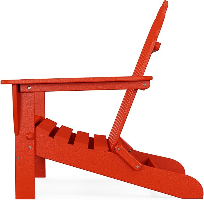 POLYWOOD AD5030SR Classic Folding Adirondack Chair, 38.5" H x31.25 W x 33.5" D - Image 8