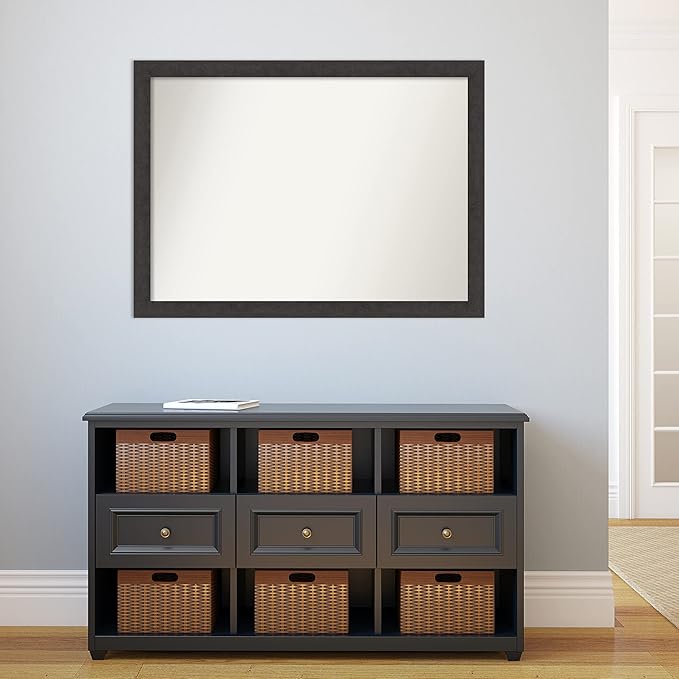 Amanti Art Brown Bathroom Mirror - Image 5