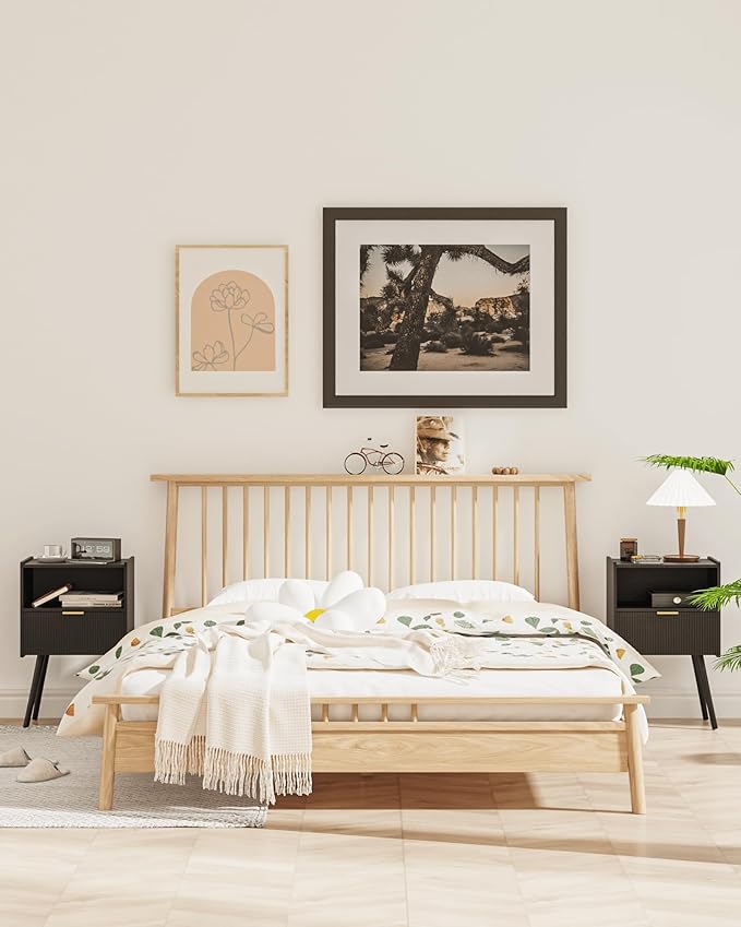 Nightstand, Modern Bedside Table - Image 7