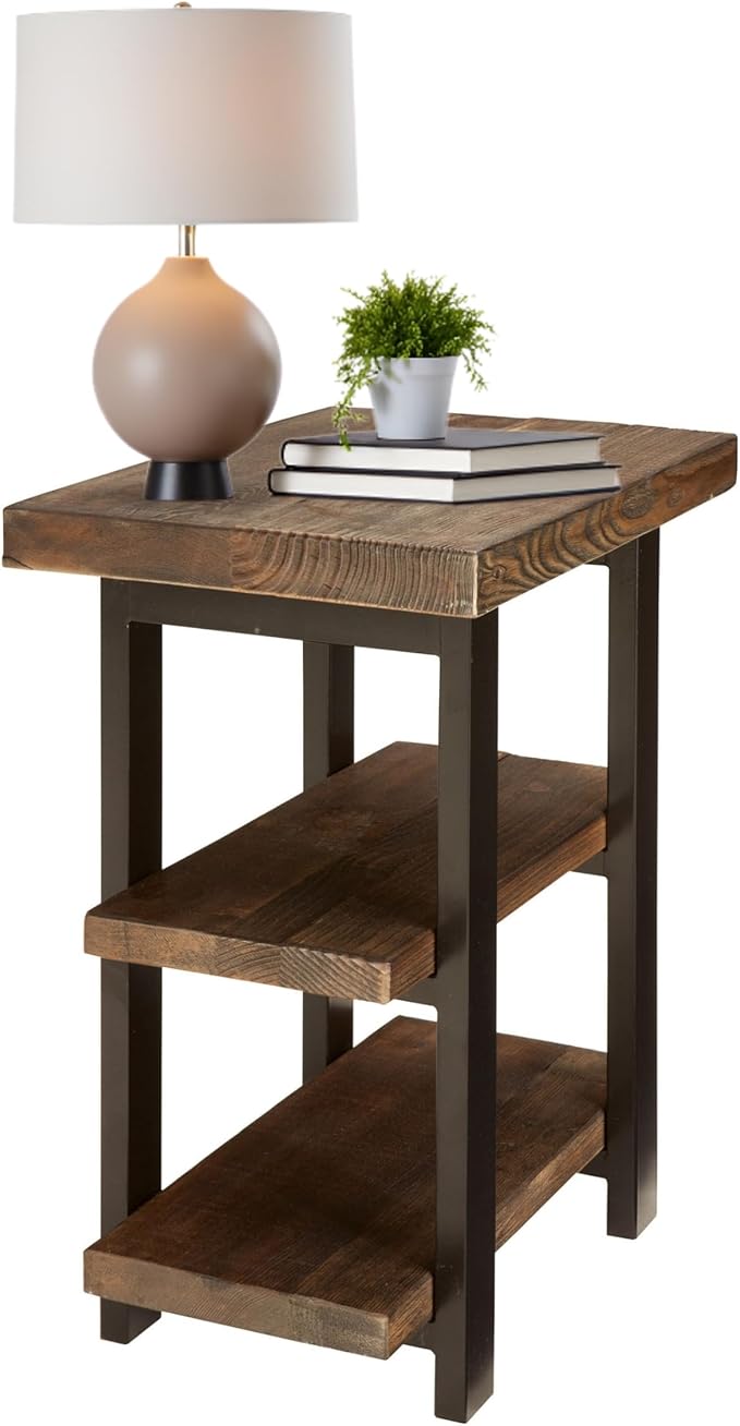 Pomona 3-Tier Solid Wood End Table by AlaterreFurniture