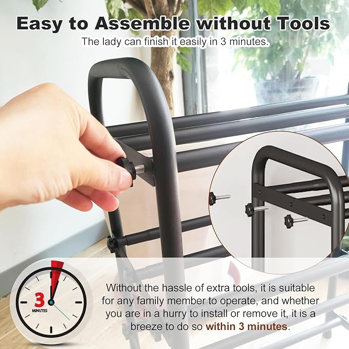 KANAV 2-Tier Expandable Shoe Rack, Adjustable Shoe Organizer & Storage - Image 6
