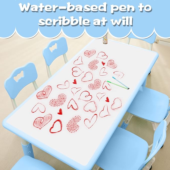 Children's Table and Chair Set Suitable - Image 3
