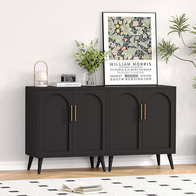 Rovaurx Set of 2 Storage Cabinet - Image 6
