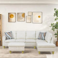 Sectional Couch with Ottoman Storage, L Shaped Sofa Furniture Sets, Modern by ChicFurnit